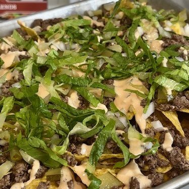 Burger Nachos
