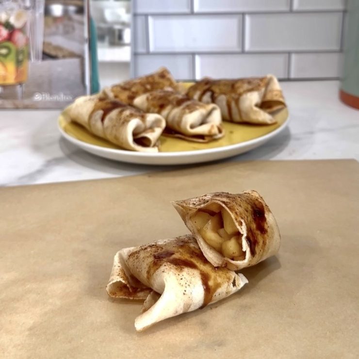 Air Fried Apple Bars